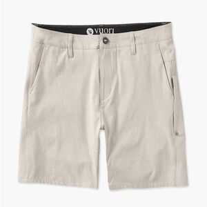 🩳Vuori Khaki Shorts (34) Aim Short with 4-Way Stretch